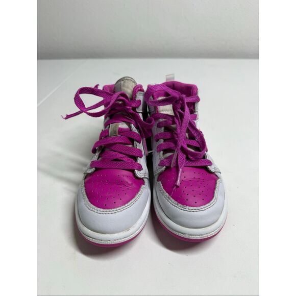 Air Jordan 1 Mid Shoes Size 12 GS Girls Nike FD8781-500 Basketball - Picture 2 of 14
